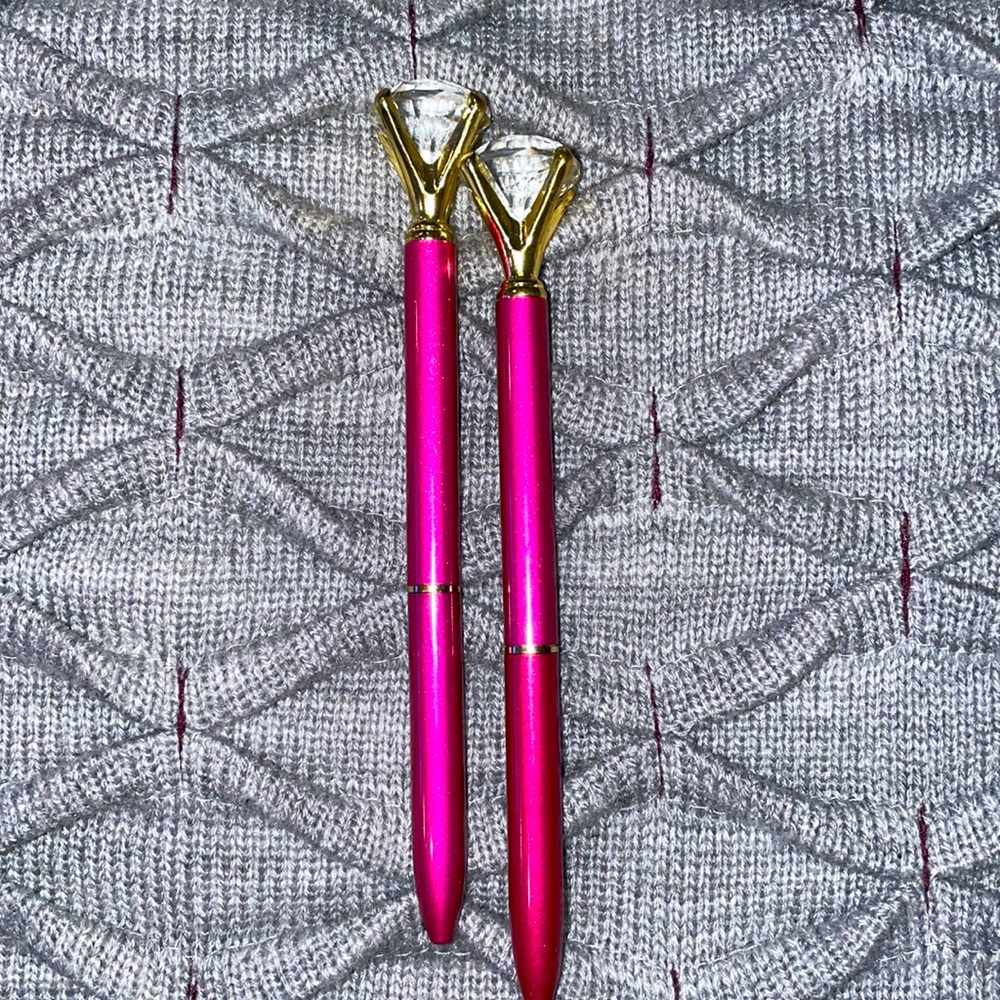 💎 Diamond Writing Pens. Black ink, brand new